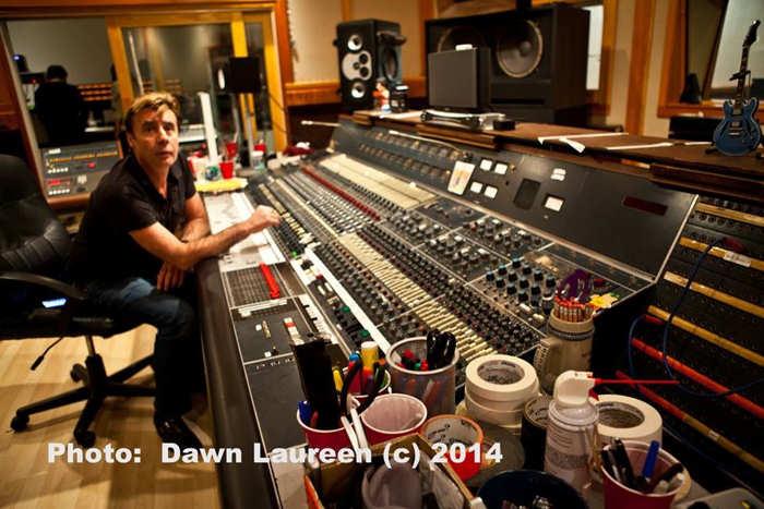 At the Foo Fighters Neve Desk from their Studio City movie